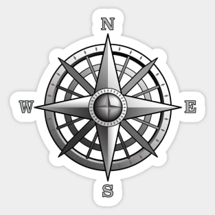 Compass Sticker